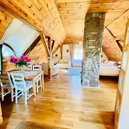 Oaza Pod Strzecha Klimatyczny Dom Z 3 Sypialniami Na Wylacznosc Z Kominkiem I Duzym Ogrodem Apartment
