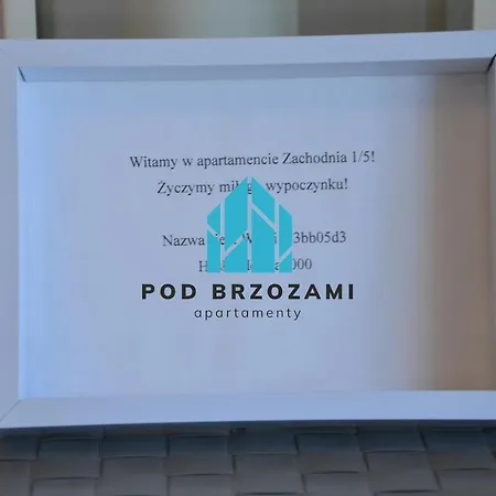 Pod Brzozami Apartament Ustronie Morskie