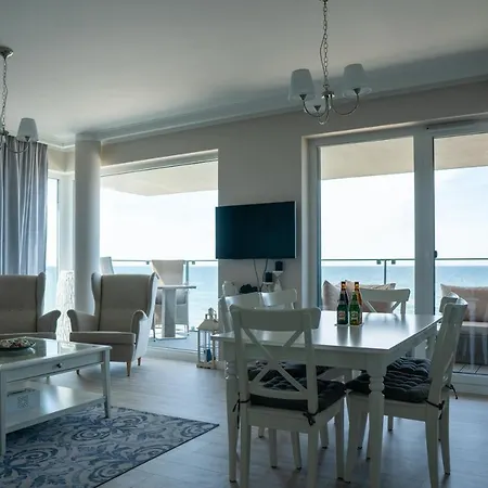 Seaside Premium Premium Z Widokiem Na Morze Sailor Apartment Ustronie Morskie