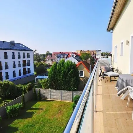 Apartment Close To Sea, Balcony Ustronie Morskie