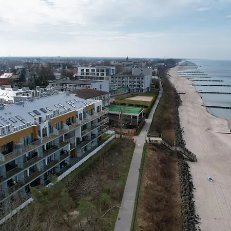Apartment Szafirowy Z Bezposrednim Widokiem Na Morze- Nadmorski Luksus *