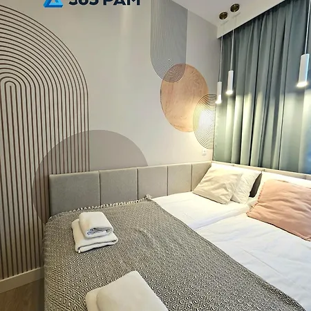 Wiatrem I Piaskiem- 6-osobowy Z Garazem I Klimatyzacja Przy Morzu - 365pam Apartment *