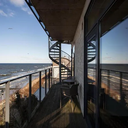 With Baltic Sea View In Apartment Ustronie Morskie