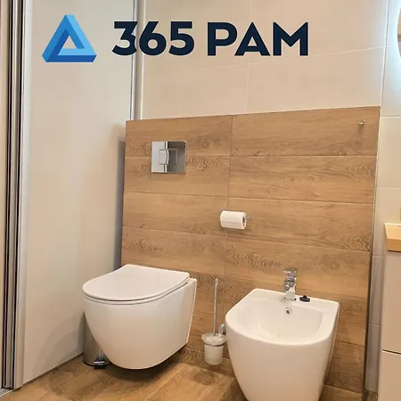 Apartament Zlote Zurawie Moon Residence - Parking W Cenie, Widok Na Morze Z Balkonu- 365Pam Apartament