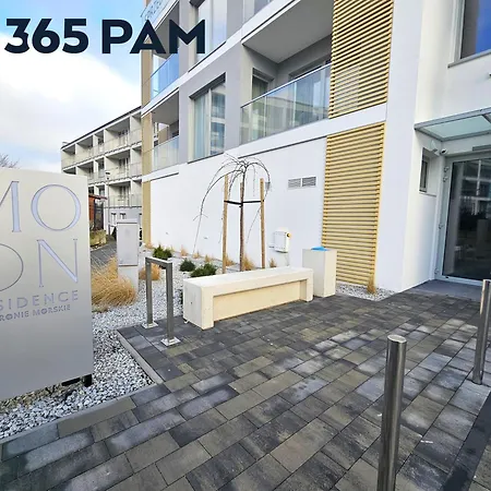 Apartament Zlote Zurawie Moon Residence - Parking W Cenie, Widok Na Morze Z Balkonu- 365Pam Apartament