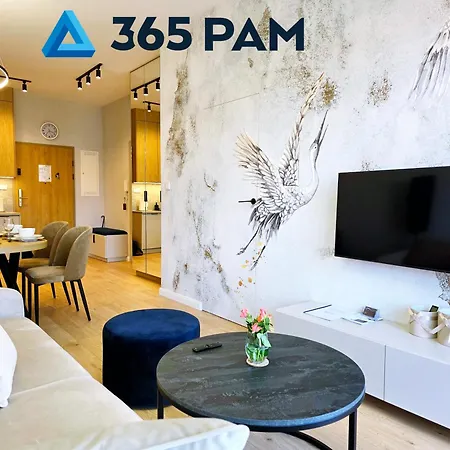 Apartament Apartament Zlote Zurawie Moon Residence - Parking W Cenie, Widok Na Morze Z Balkonu- 365Pam