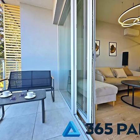 Apartament Zlote Zurawie Moon Residence - Parking W Cenie, Widok Na Morze Z Balkonu- 365Pam *