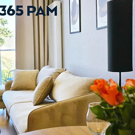 Apartament Zlote Zurawie Moon Residence - Parking W Cenie, Widok Na Morze Z Balkonu- 365Pam Apartament