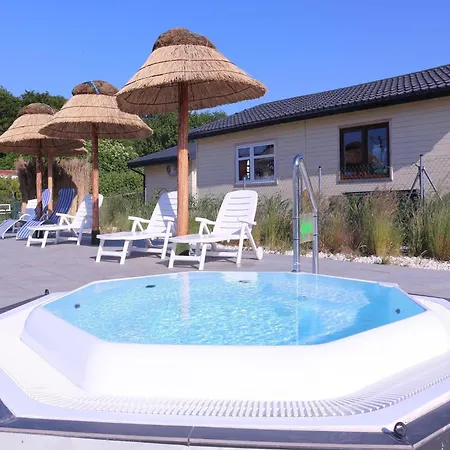 With Pool Whirlpool Sauna Holiday home Ustronie Morskie