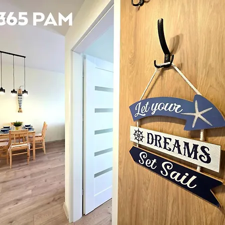 Nadmorski Blekit 6-os Z Widokiem Na Morze - 365pam Apartment *