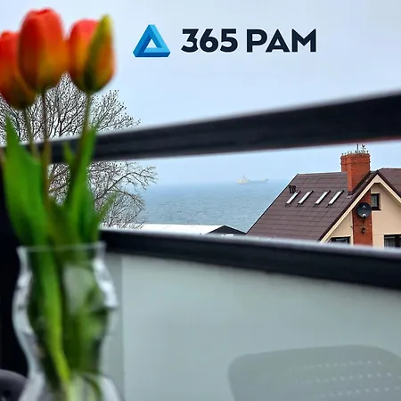 Apartment Nadmorski Blekit 6-os Z Widokiem Na Morze - 365pam